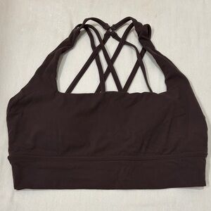 Buffbunny Revolution Sporta Bra / Journey Dark Brown / Sz Large / EUC